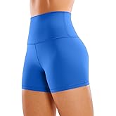 CRZ YOGA Butterluxe Biker Shorts 4'' - High Waisted Booty Workout Volleyball Yoga Womens Spandex