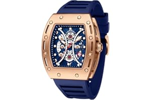 MF MINI FOCUS Watch Wristwatch Fashion Hollow Big Dial Luminous Waterproof Sport Analog Quartz Business Mens Watches Silicon Strap Dress Watch