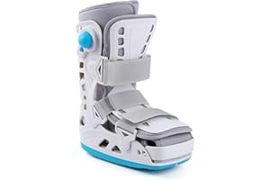 Tairibousy Walker Fracture Boot Air Cam Walker Boot Inflatable Walking Boot for Achilles Tendon Surgery, Acute Ankle Sprains, Broken Toe Foot, Post Op Care (S)