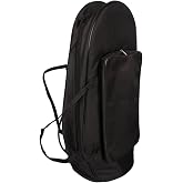 Bffcnl Euphonium Gig Bag, Thick Sponge Padding Baritone Brass Instrument Case with Backpack Straps for Travel and Rehearsals