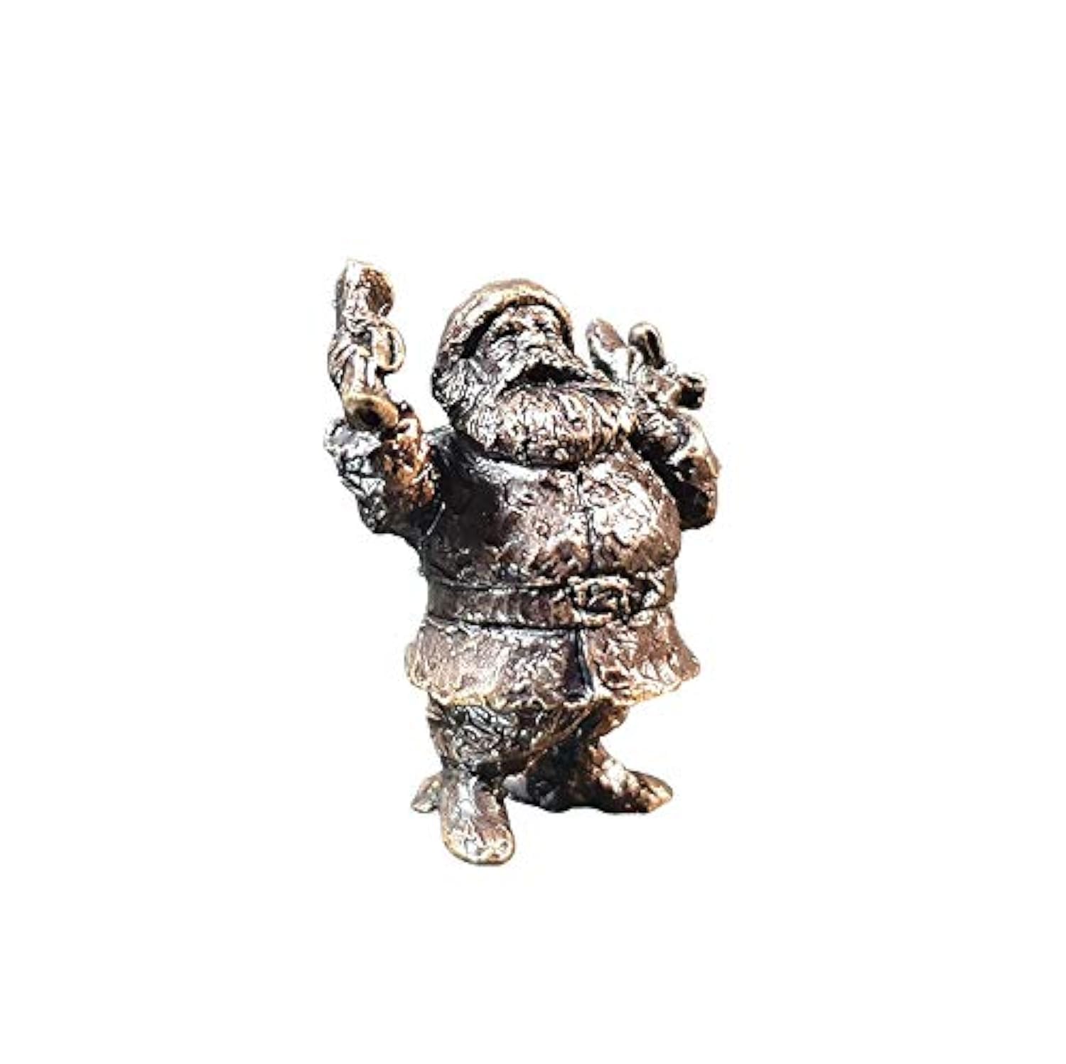 Butler & Peach Detailed Small Solid Hot Cast Bronze - Father Christmas 2088