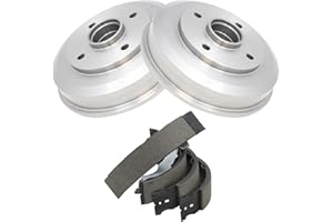 AM AUTOPARTS Rear Brake Drum & Shoe Kit for 00-08 Ford Focus