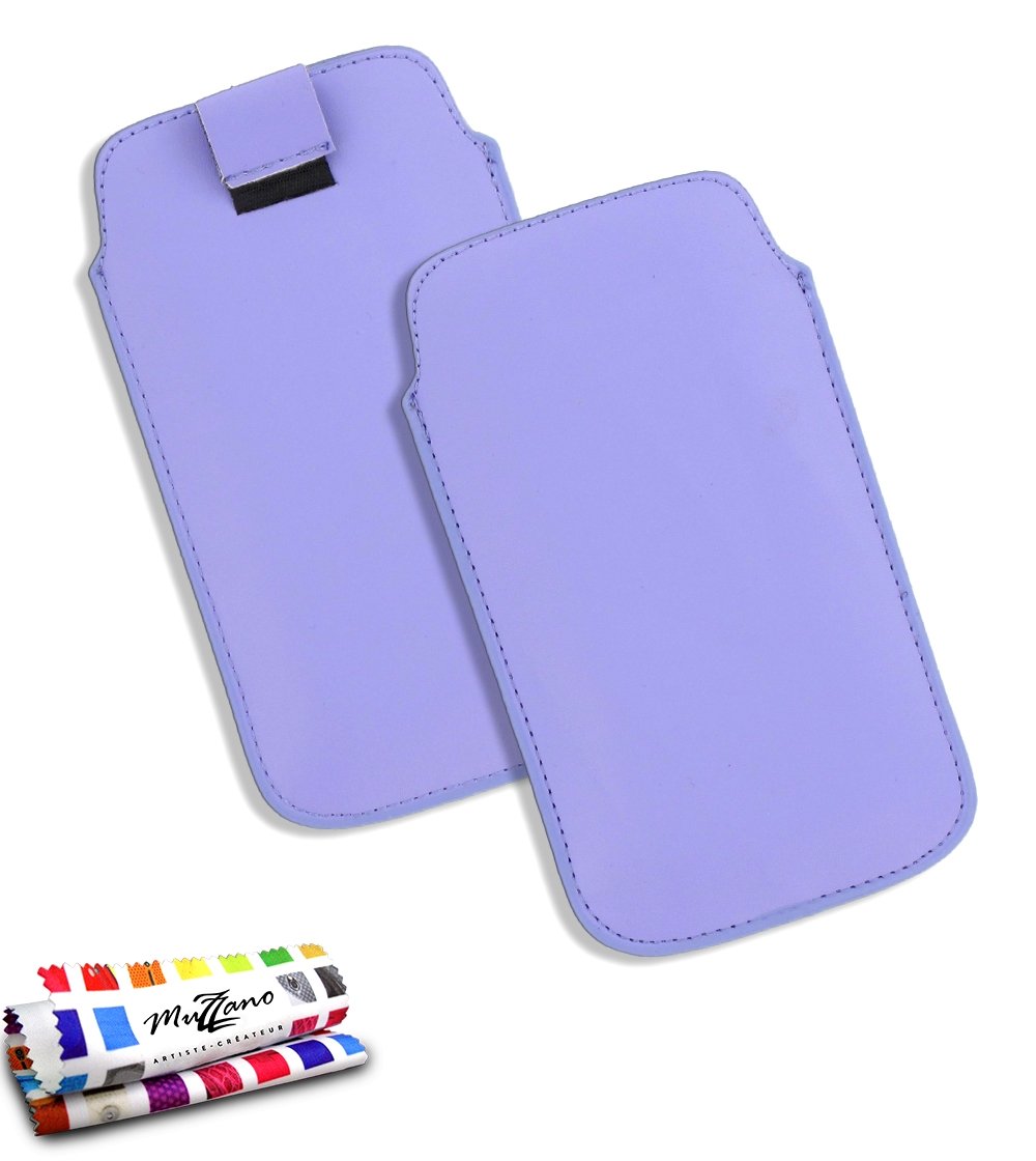 MUZZANO Original Le Sweep Case Cover for Nokia Lumia 820 - Purple