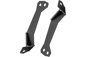 DarSeity 32" Upper Roof Windshield Straight Curved Light Bar Mount Brackets for Polaris RZR XP 1000 900 RZR-S 1000, No Drilling Required (32" Light Brackets)