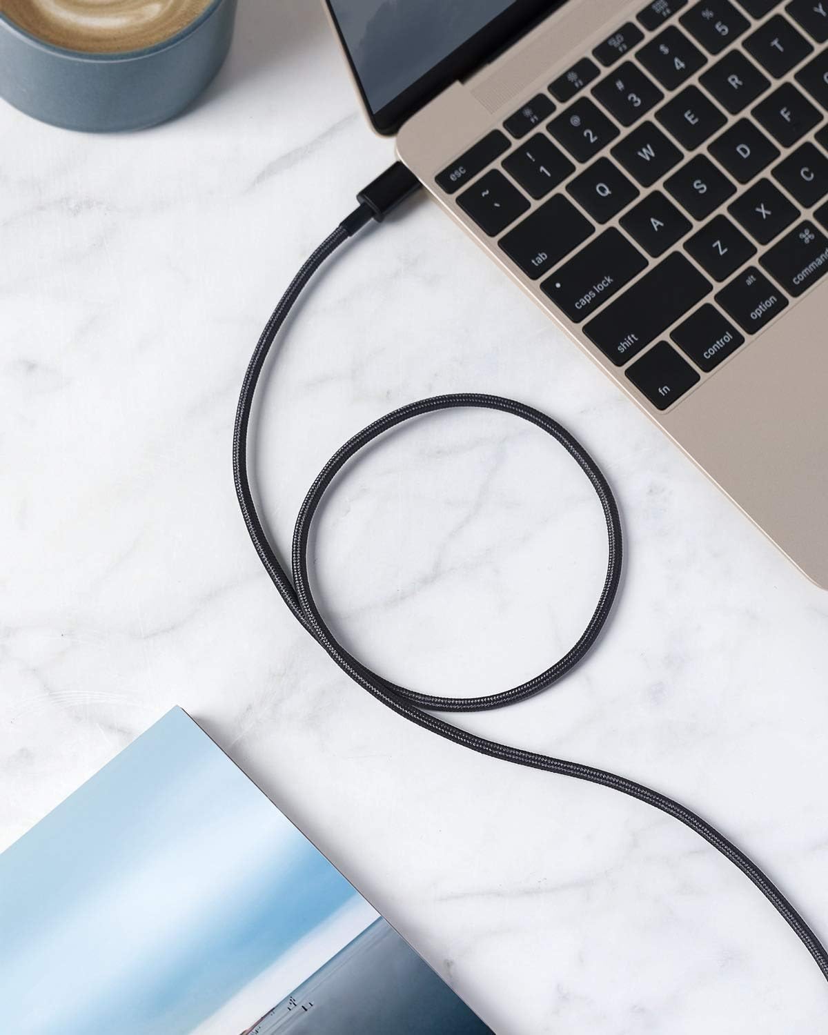 Anker USB C Kabel, [2 Stück 0,9m] Ladekabel USB C Nylon Geflochten Schnellladekabel, USB auf USB C Kabel für Samsung Galaxy S24 S23 S22 Ultra Note 20 iPhone 16 15 14 Pro Max iPad MacBook 6