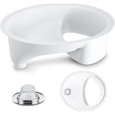 Frienda Urine Diverter Privy Complete Urine Separator with Stainless Steel Sink Lid for Compost Toilets