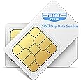 EIOTCLUB 360 Day Data SIM Card - Compatible with US Nationwide Networks for Unlocked Security Solar and Hunting Trail Game Ca