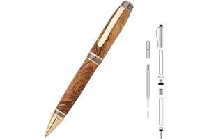 Penn State Industries PKBIGTTA Big Ben Cigar Twist Ballpoint Pen Kit Woodturning Project (1, Gold & Gun Metal)
