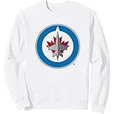 Winnipeg Jets Icon White Officially Licensed Sweatshirt