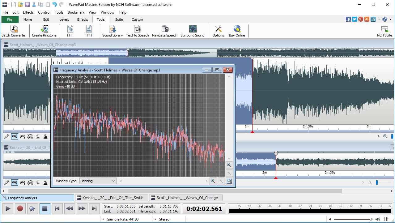 Edit audio effects. Wavepad. wavepad audio editor. audio editing software. audio effect soft.