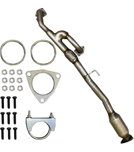 Tuyau Flexible En Y En Acier Inoxydable Compatible Avec Buick Enclave 2009-2017, Chevrolet Traverse, GMC Acadia, Saturn Outlook 3.6L V6 DirectFit Kit De Réparation D'échappement Avec Joint - Foto 5