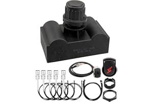 FurnyQuaint Fit for Charbroil Grill Ignitor Replacement Kit 5-Outlets Electronic Ignition Module with Wires and 2 Push Buttons Replace G511-0055-W1 for Surefire Ignition Systems