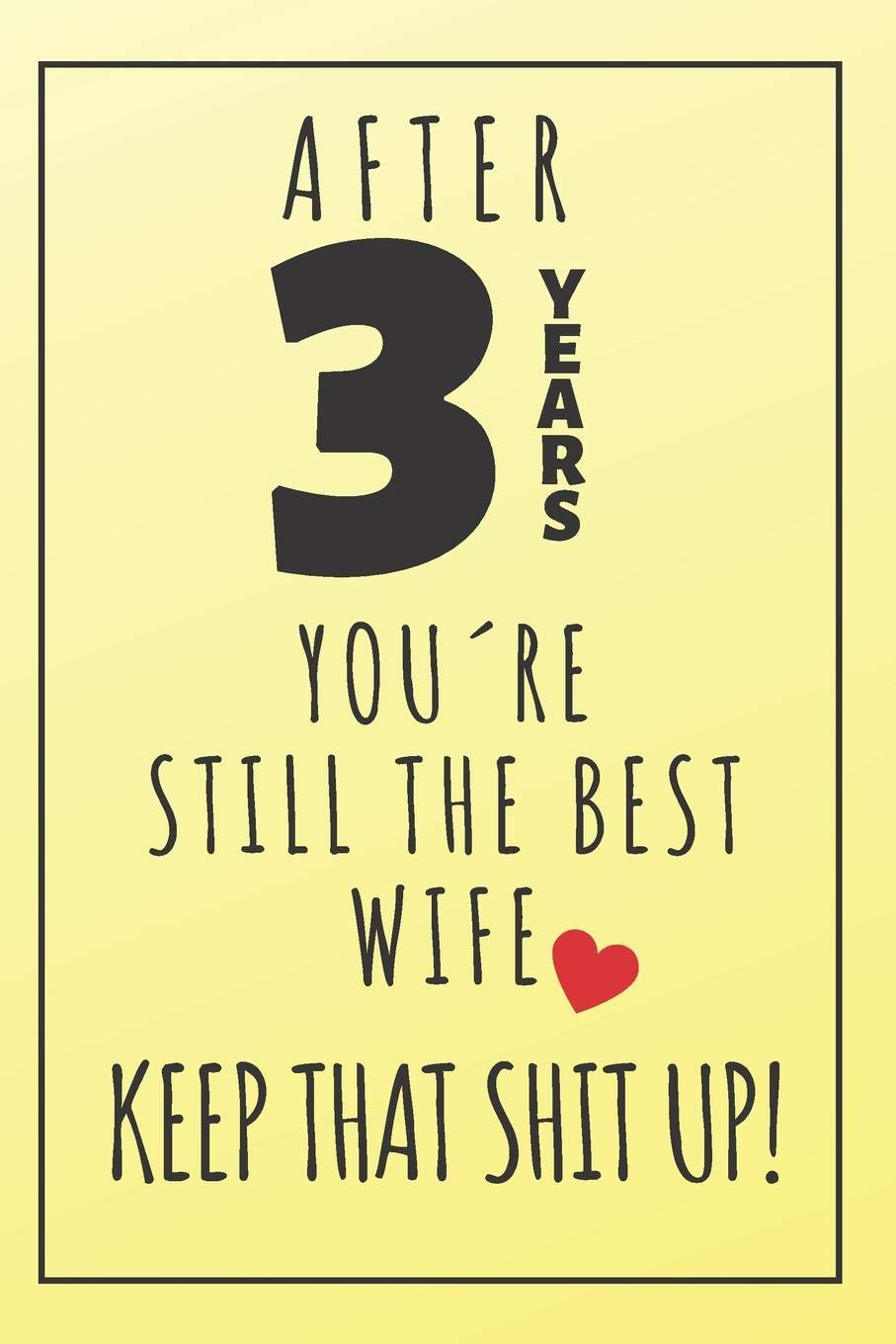 anniversary gifts for wife 3 years