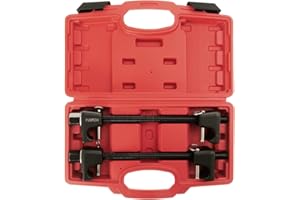Punmew Coil Spring Compressor Tool 2pc Macpherson Strut Spring Compressor Tool for Suspension Work for 1/2" Square Drive, 7/8