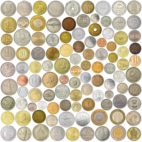 30 Asian Coins Mixed