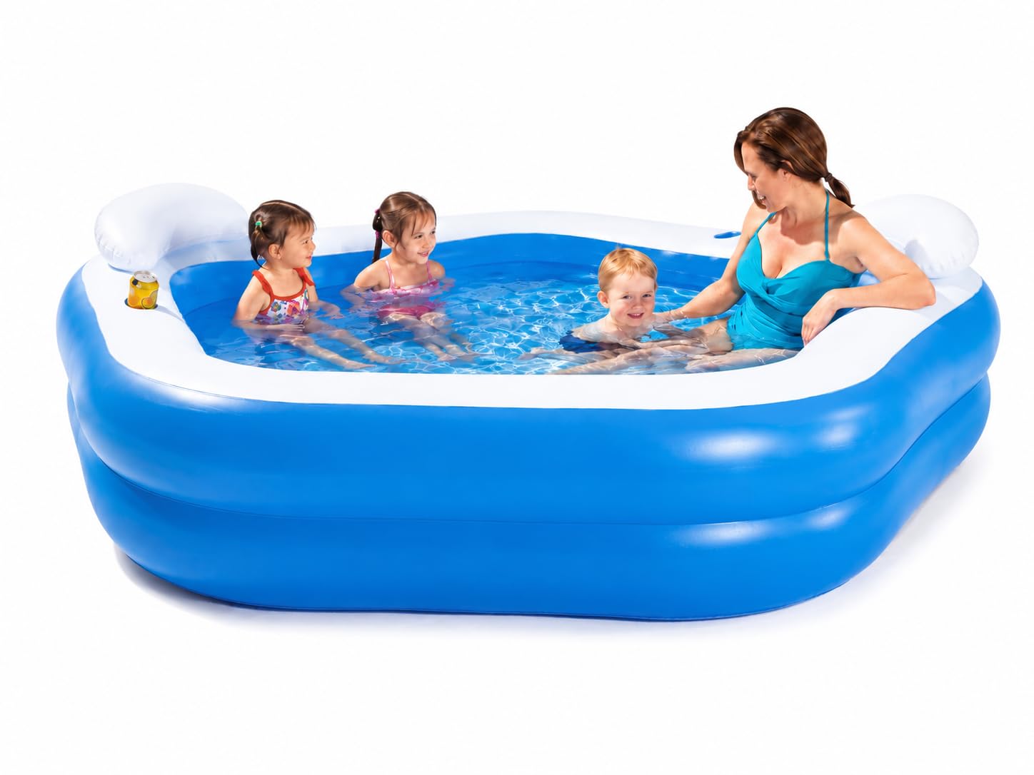 Bestway Family Pool Fun, 213 x 206 x 69 cm, Color