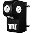 TITLE Boxing Wall Mount Menace Training Bag - Uppercut Bag, Specialty Punching Bag, Angle Punching Bag, Punching Bag, Heavy Bag, Hanging Punching Bag for Adults