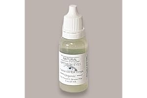 GENERIC Organic Castor Oil Eye Drops FMN Natural Apothecary 100% Pure Cold Pressed Hexane Free Soothes Dry Irritated Eyes Provides Deep Hydration and Moisture Gentle and Safe for Daily Eye Care