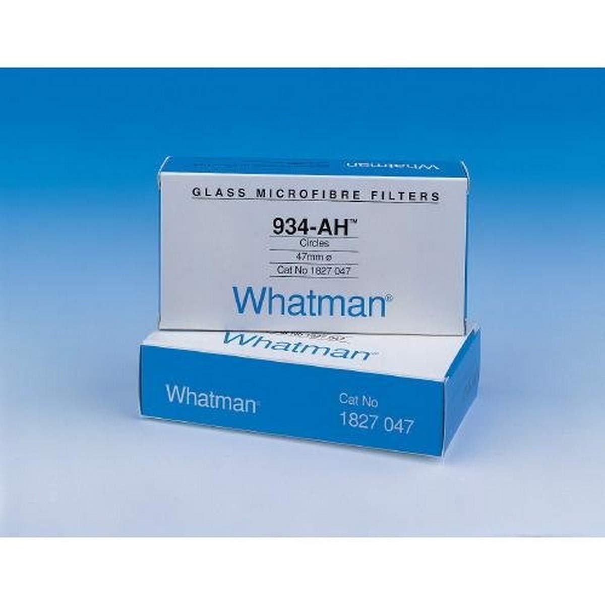 Whatman 1827-047 Glass Microfiber 934-AH Binder Free Filter, 0.5 psi Wet Burst, 3.7 s/100 mL/sq.-inch Air Flow Rate, 47 mm Diameter (Pack of 100)