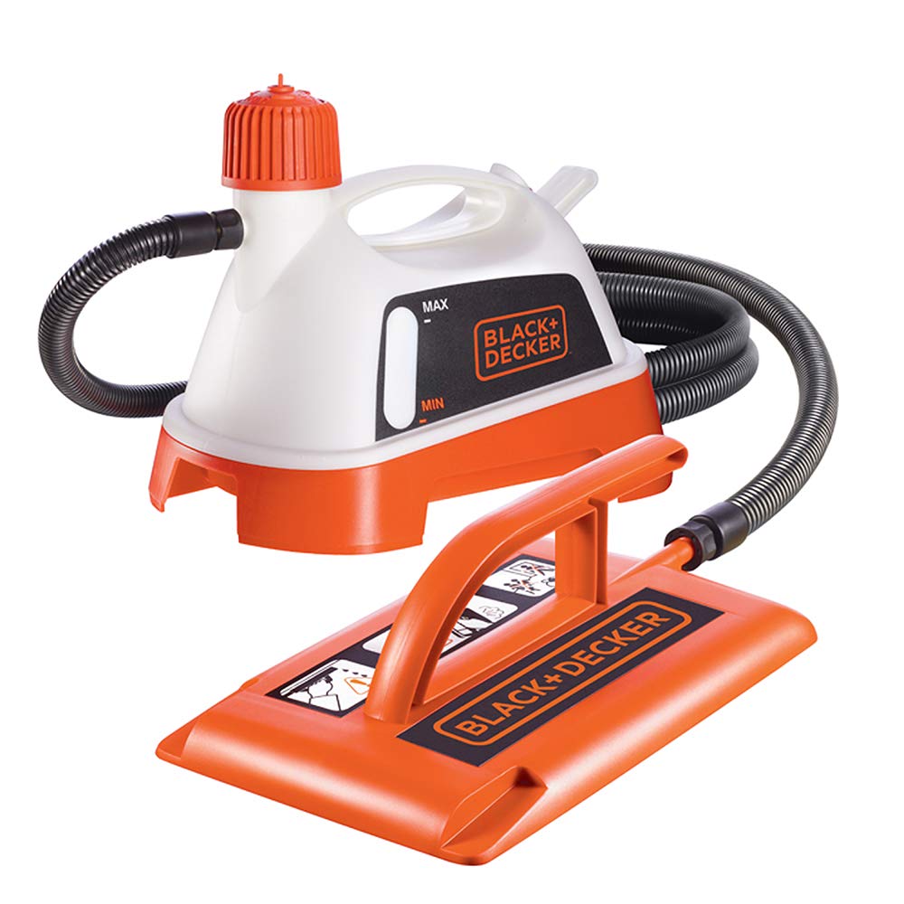 BLACK+DECKER 2400 W Decapante a vapor para papel pintado con almohadilla, Elimina vinilo, revestimientos multicapa, pintados y texturizados, KX3300T-GB