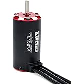 Surpass Hobby Supersonic 3674 2150 KV Sensored Brushless Motor 4 Pole Temperature Resistant Brushless Sensor Motor for 1/10 RC Racing Car