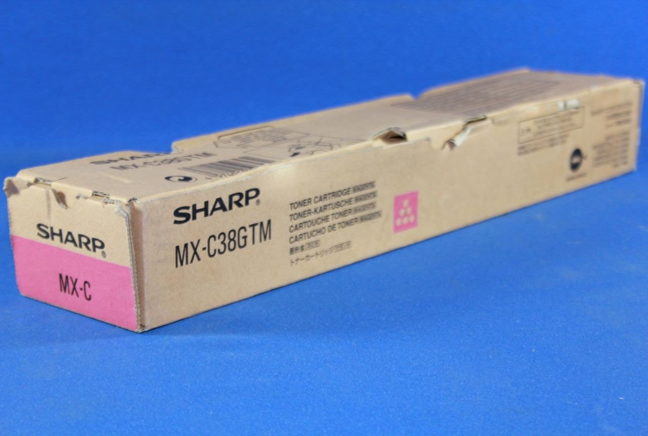 Sharp MXC38GTM - Toner cartridge - 1 x magenta - 10000 pages