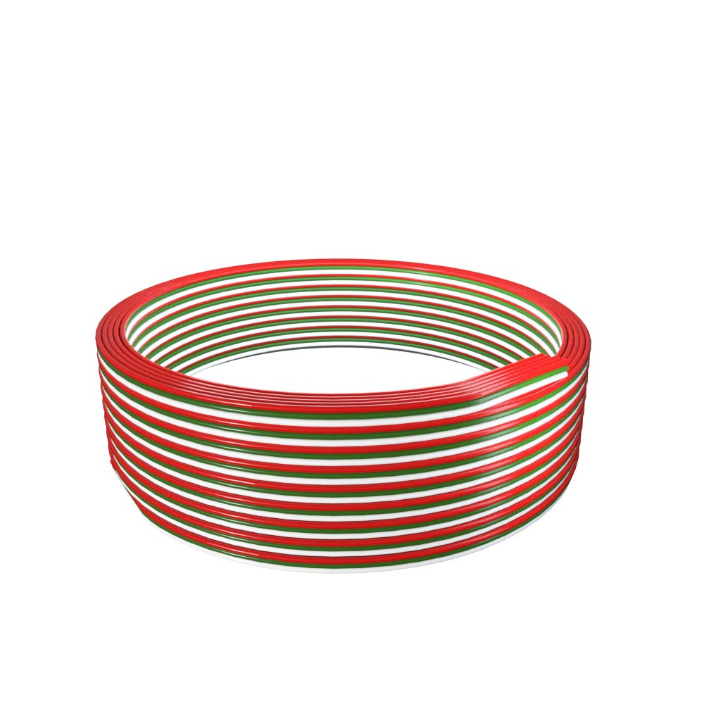 BTF-LIGHTING WS2812B WS2811 RGB Electrical Extension Cable 3 Pin 32.8ft/10m 20AWG LED Strip Light Ribbon Wire Connection 3 Core Cord Line for WS2812 Color Changing Flexible LED Tape Rope