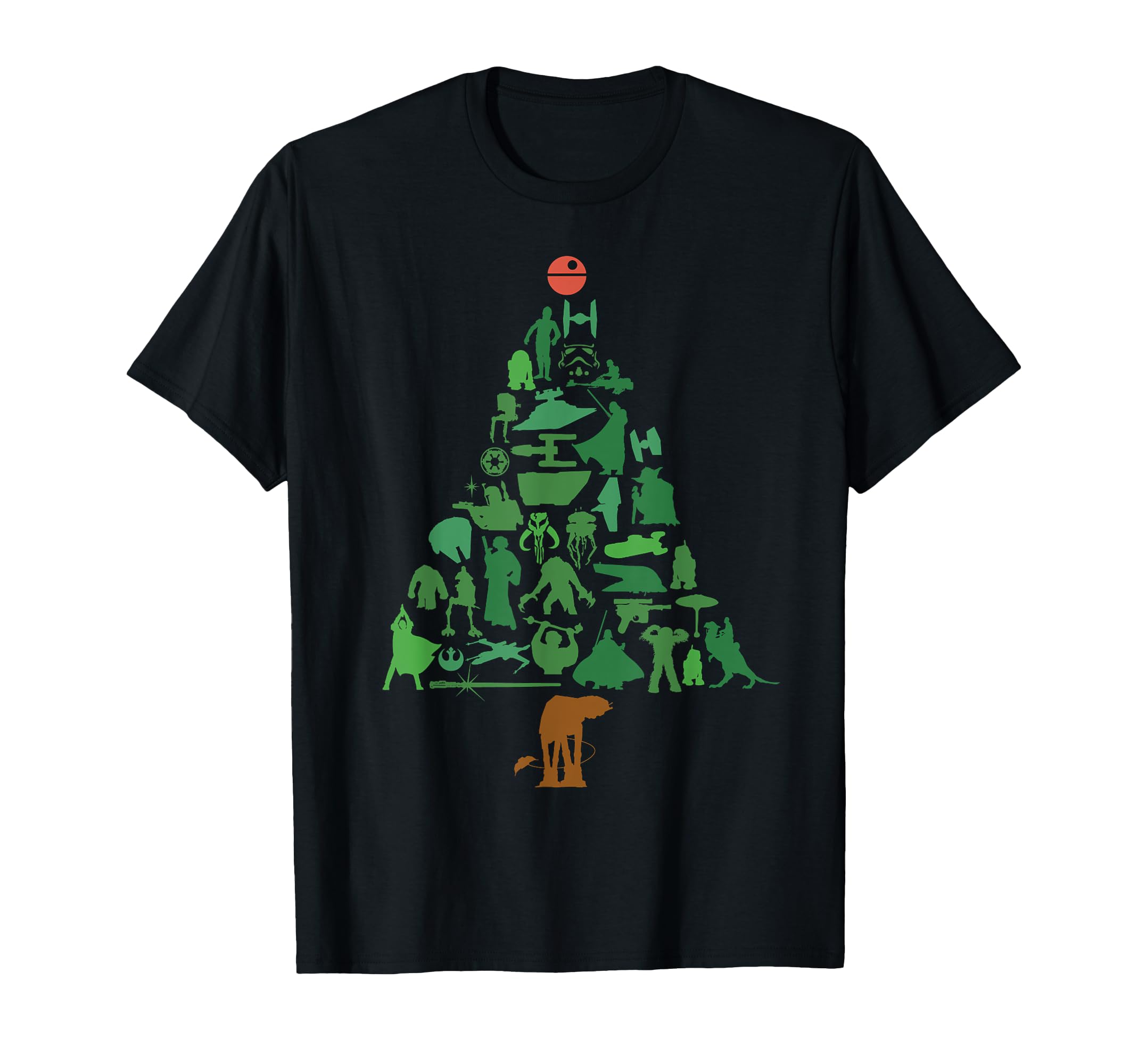 STAR WARS Holiday Christmas Tree T-Shirt