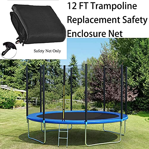 Zoyemone Trampoline 12FT Replacement Safety Enclousure Net For 8 - View #6