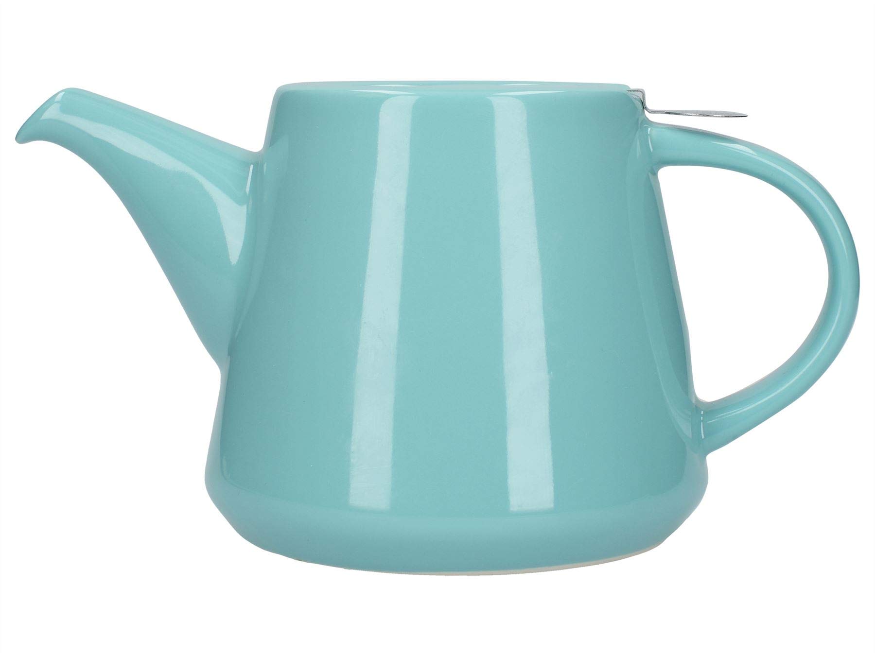 London Pottery Hi-T Infuser Teapot Set with Filter and Built-in Drip Tray, Stoneware, Splash, 2 Cup (650 ml) โ image 1