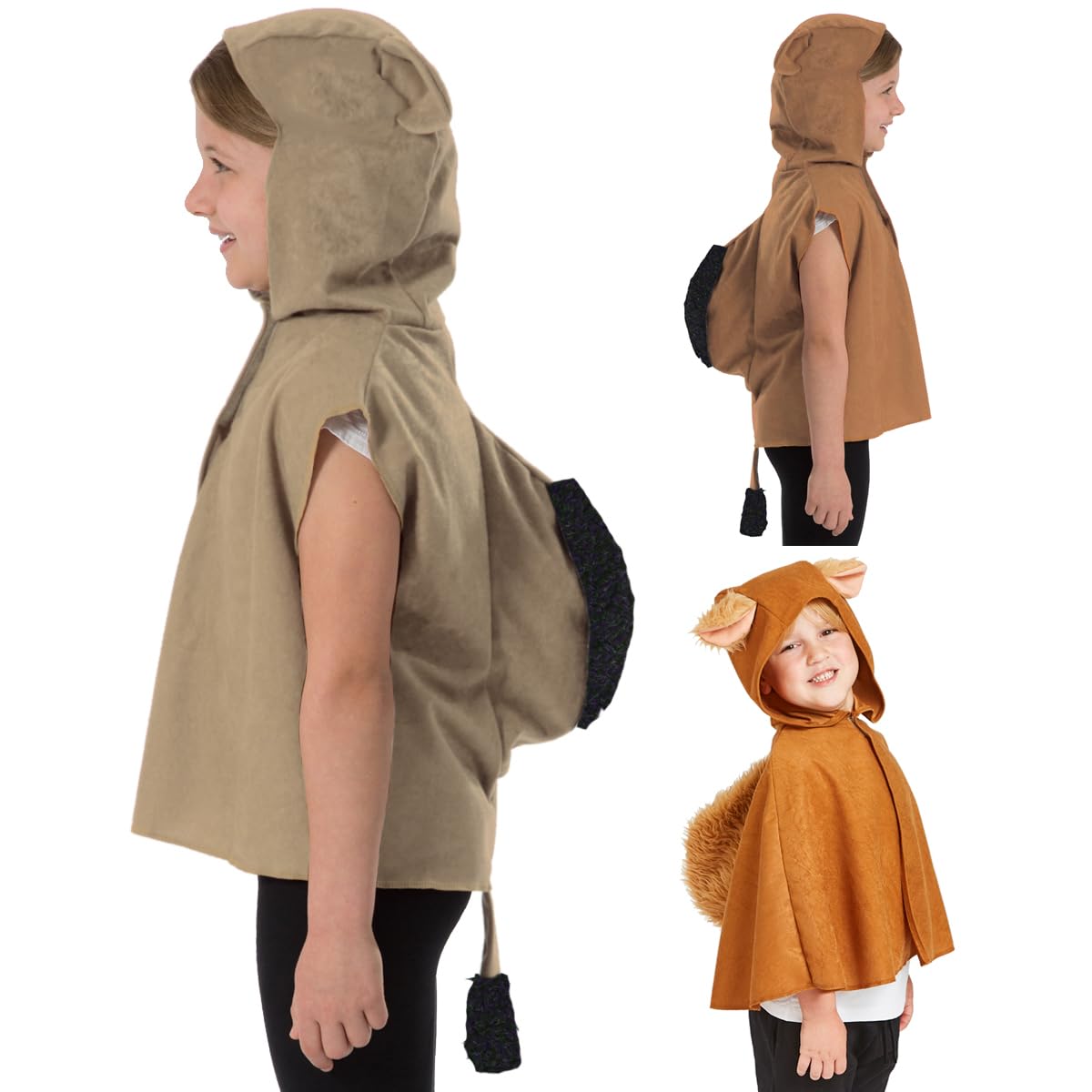 Charlie Crow Light brown Camel Costume for Kids one size 3-8 Years.