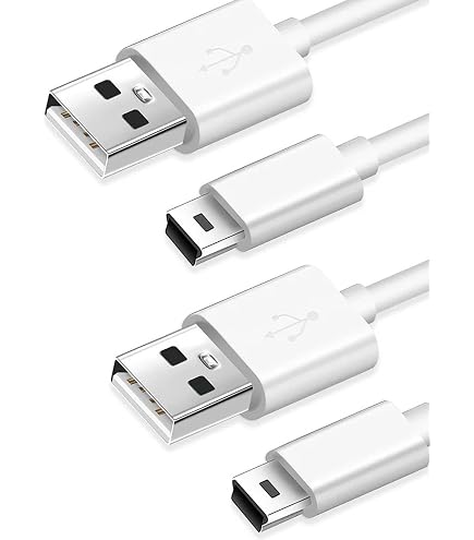 Xzrucst USB Charging PC Cable Cord Compatible For Casio Graphing Calculator FX-9750GII, FX-9860GII, FX-CG10 Color