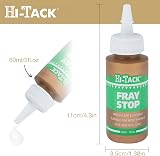 Hi-Tack Fray Stop Glue 60ml Clear Flexible Fabric Adhesive view 5