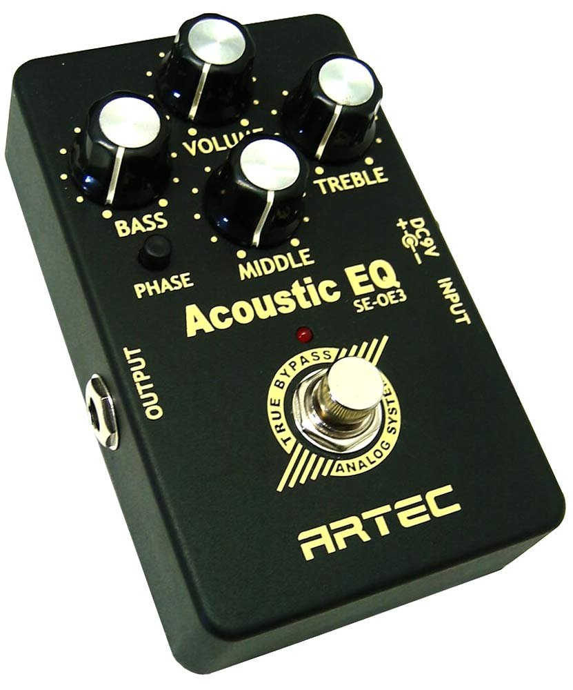 Artec 3 band Acoustic EQ Pedal Amazon.co.uk Musical Instruments