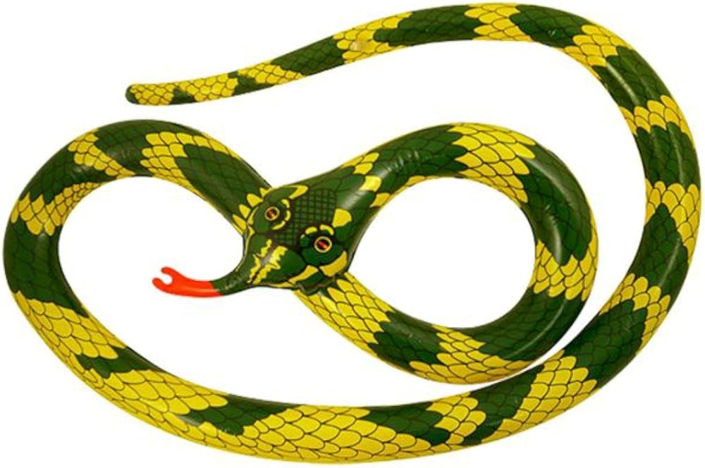 HENBRANDT Inflatable 230cm 90 Inch Snake Novelty Party Halloween Jungle