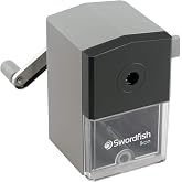 Swordfish 40100 Ikon Desktop Manual Pencil Sharpener, 8 mm