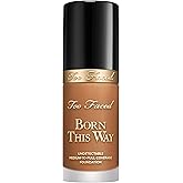 Too Faced Born This Way Natural Finish Longwear Liquid Foundation | Medium-To-Full Coverage | Hydrating + Oil Free