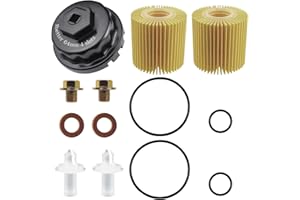 Ibetter Oil Change Tool Kit, 04152-YZZA1 Oil Filter tool, Oil Filter Wrench, Drain Plug, Gasket for Select Toyota, Tacoma, Camry, Tundra, RAV4, Highlander, Lexus ES/RX/Sienna