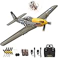 rcxsuv VOLANTEXR RC Plane for Adults,Brushless Motor, 4-Channel Remote Control Airplane, Upgraded Features, Beginner to Advanced - Fully Assembled, 20in x 16in