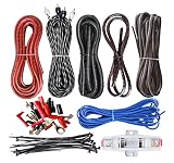 SoundBox Connected 8 Gauge Amp Kit Amplifier Install Wiring Complete 8 Ga Wire