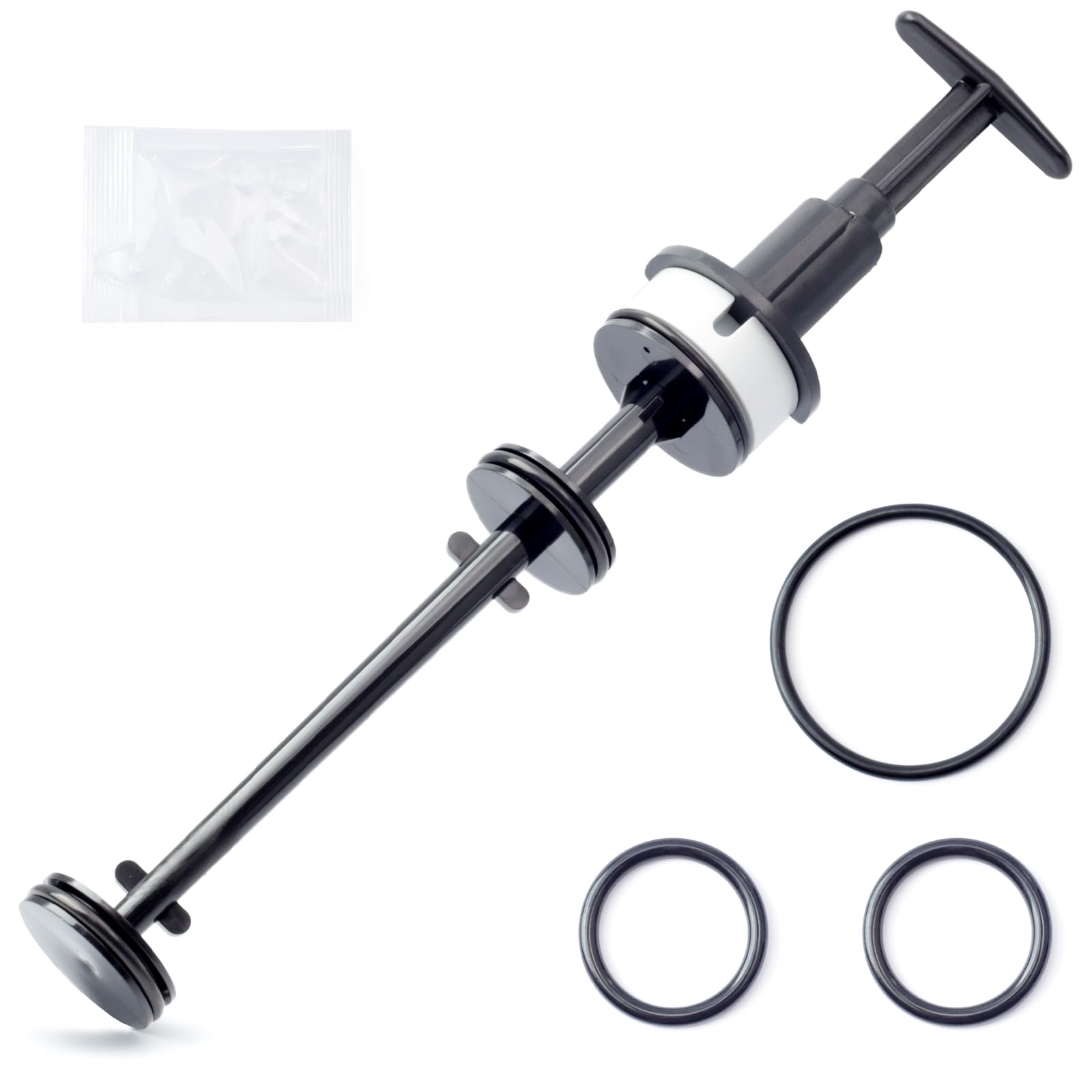 Photo 1 of Lisnhlin 273241 2" PVC Slide Valve Piston Rod Assembly Replacement for Pentair Pool and Spa Multiport Valve Push-Pull Slide Backwash Valve, Replace 261047 261165
