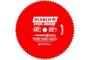 Freud Diablo D1472CF 14-Inch Steel Demon 72T Cermet II Carbide Ferrous Metal Saw Blade