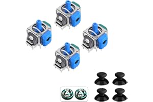AKNES TMR Electromagnetic Joystick Replacement for X Box Series X/S Controller, Anti-Drift Stick Repair Accessories for X Box