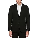 Perry Ellis Mens Dobby Louis Slim Fit Suit Jacket (Available in Big & Tall)