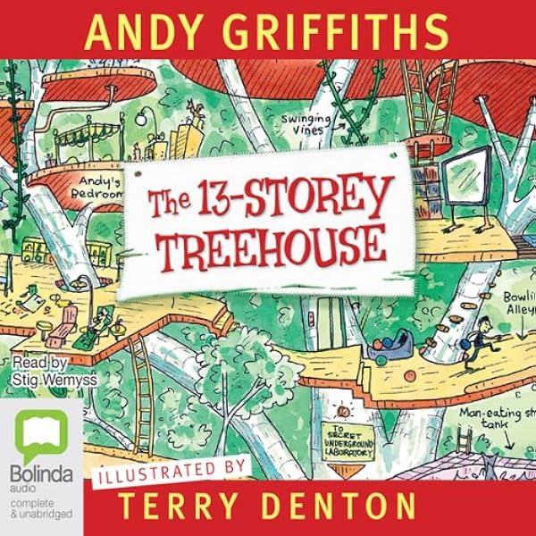 【QR音源】13〜169 Storey Treehouse 13冊　正規品 洋書 Amazon.com: The 169-Story Treehouse: The Treehouse, Book 13