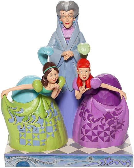 Amazon Enesco Disney Traditions トレメイン夫人 シスターズ ヴィラン フィギュア ドール 通販