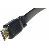 SMAKN&reg; 0.3m Very Short Flat HDMI V1.4 Cable High Speed + Ethernet Gold 3d HD HDTV Lead