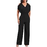 Sexy Jumpsuits for Women Elegant Off The Shoulder Business Long Straight Pants Party Jumpsuit