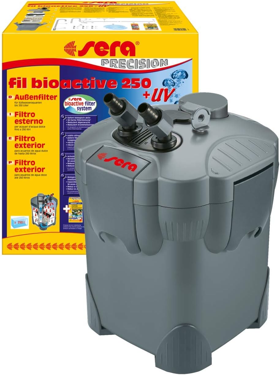 SERA Fil Bioactive Filtre extérieur pour Aquarium avec Lampe UVC de 5