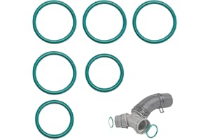 APOBELOR Upgraded 926-168 o-Rings Seal Set, Engine Radiator Hose and T-Pipe Coolant Leak Repair Seal Set Compatible with 2011-2018Ford F-150 F-250/350/450/550 Replace# BC3Z-8590-F 6pack
